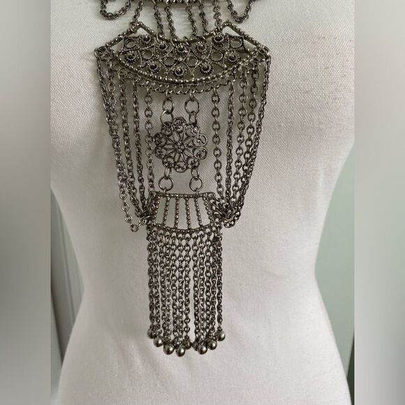 Statement Piece Mayan & Mexican Inspired Necklace - Picture 2 of 4